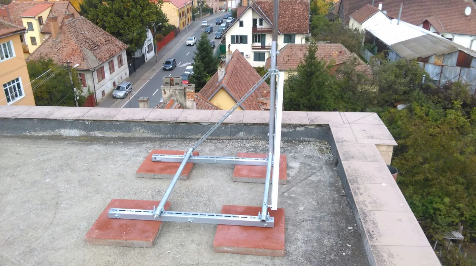 Paratrăsnet PDA - Blocuri